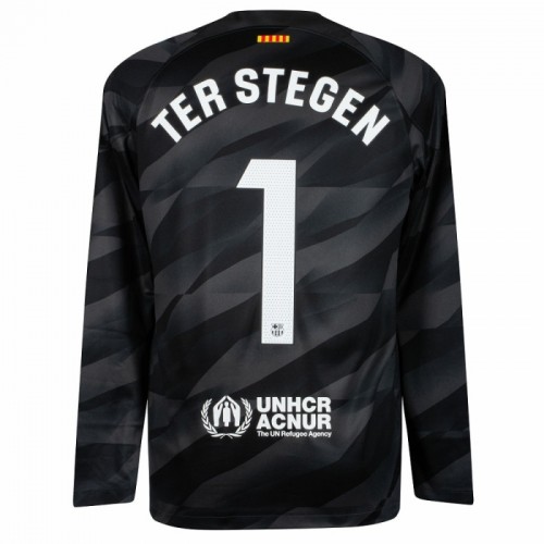 Günstige Fußballtrikots FC Barcelona Ter Stegen 1 Torwart Auswärtstrikot 2023-24 Langarm Günstige Fußballtrikots FC Barcelona Ter Stegen 1 Torwart Auswärtstrikot 2023-24 Langarm
